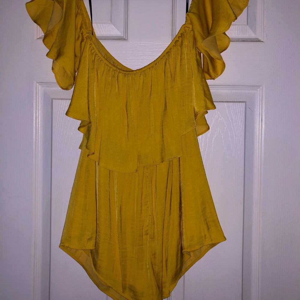 Yellow romper